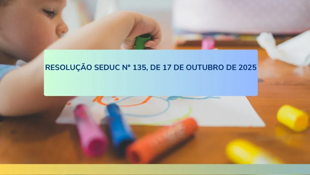 A Secretaria da Educação do Estado de São Paulo (SEDUC-SP) publicou no Diário Oficial a Resolução SEDUC nº 135, de 17 de outubro de 2025, marcando um novo capítulo na política de educação inclusiva paulista