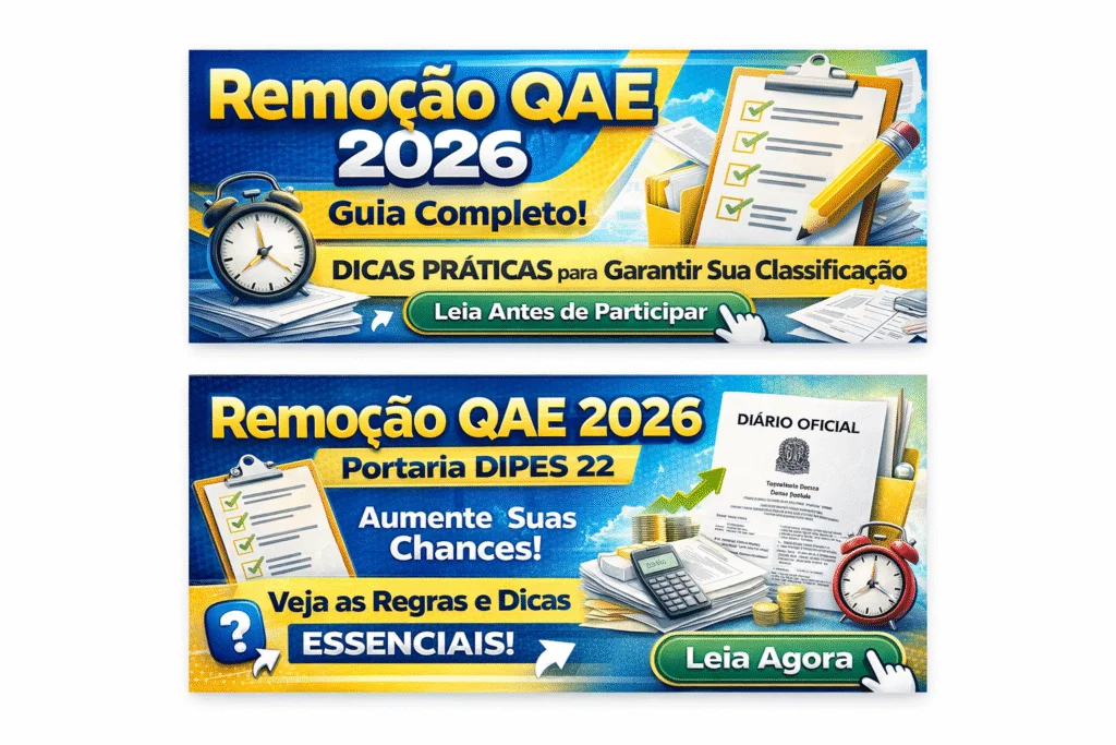 Remoção QAE 2026