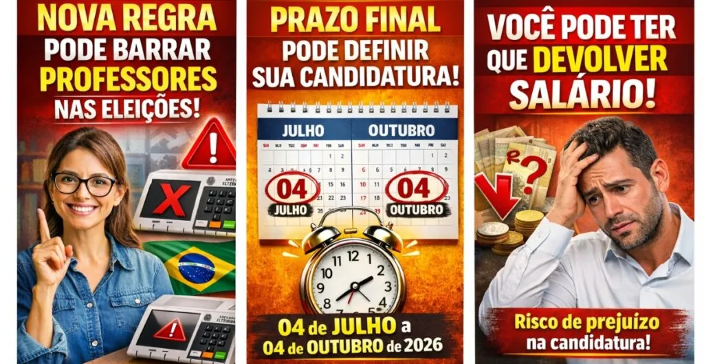 Afastamento  no Período Eleitoral 2026: para servidores e professores estado de São Paulo