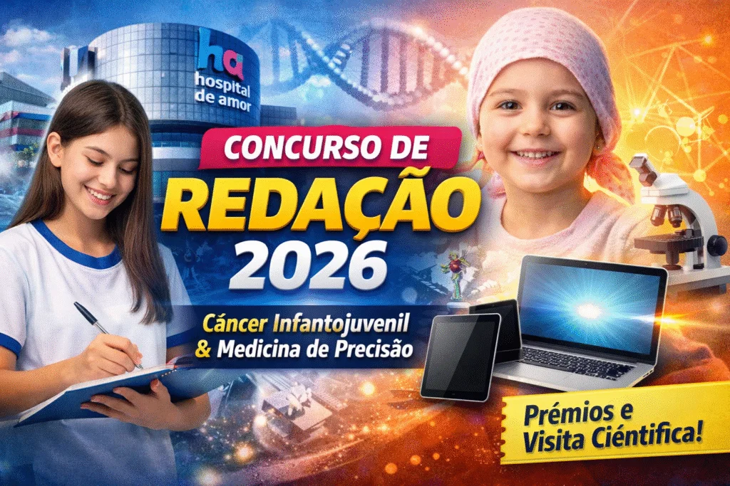 Concurso de Redação 2026 do hospital do amor