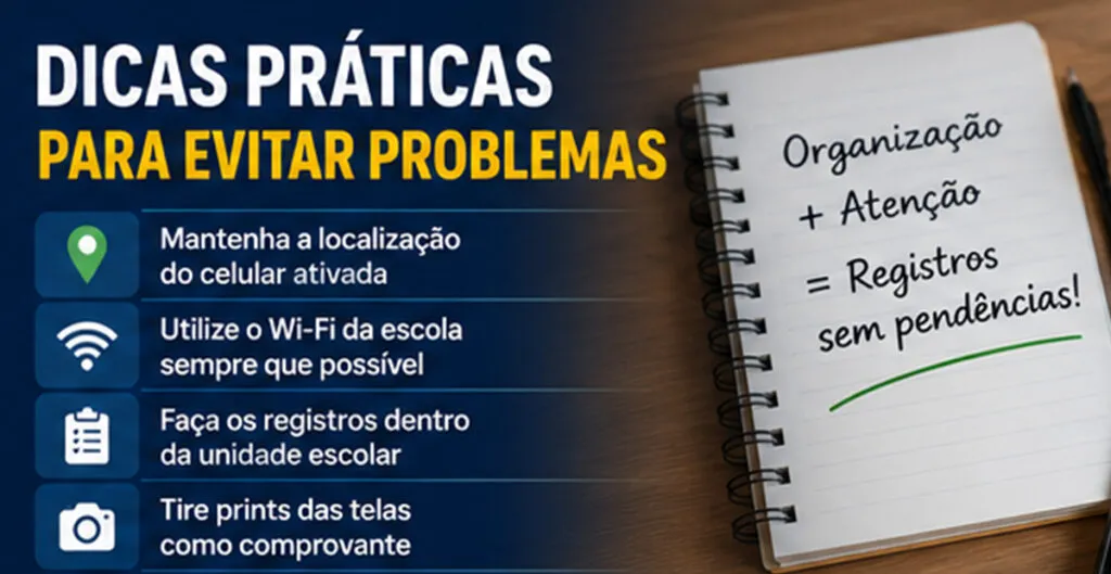Novas orientações sobre registro de aulas