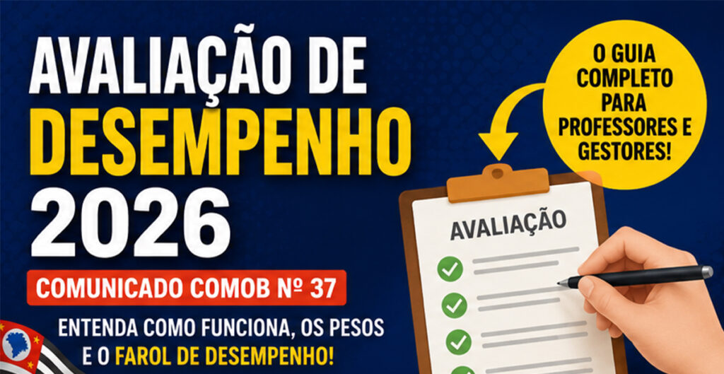 Avaliação de Desempenho 2026 - seduc-sp