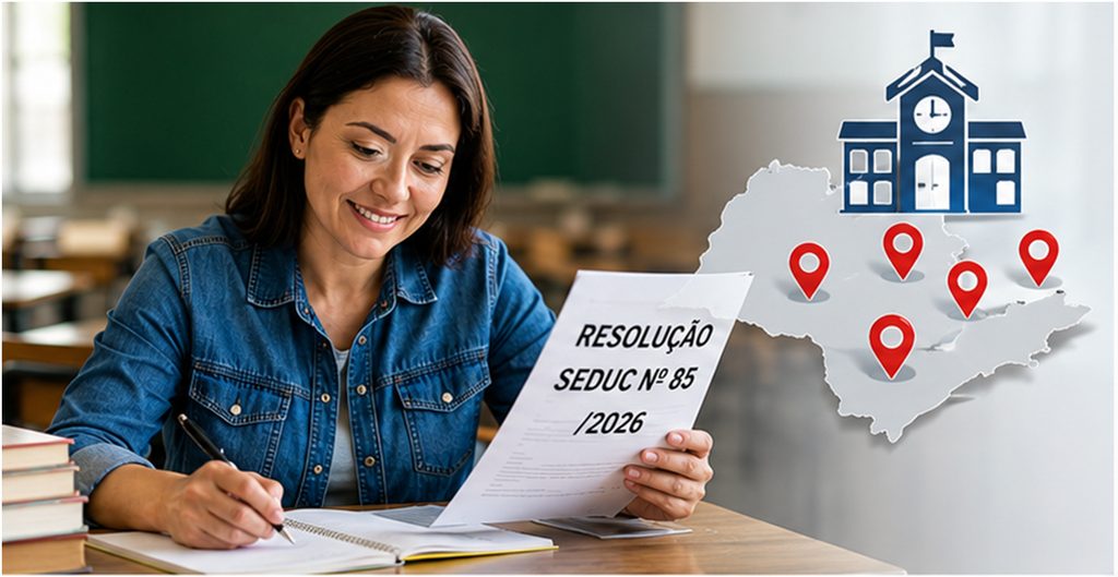 Vagas remoção QM sp: entenda a Resolução SEDUC nº 85/2026